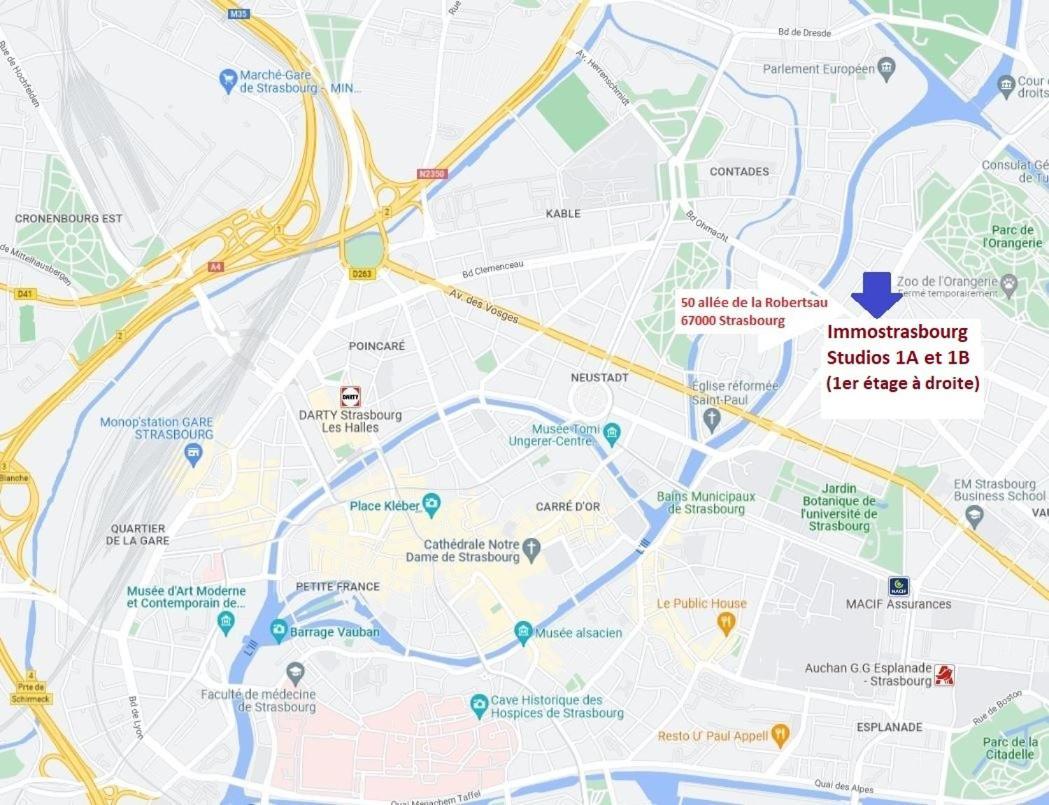 Studios Immostrasbourg Extérieur photo